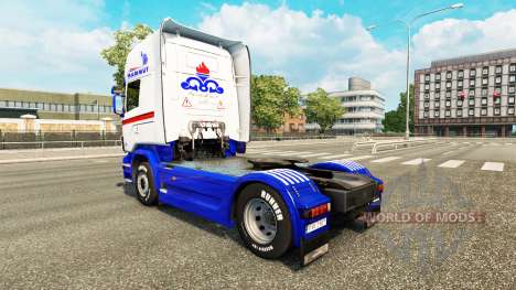 La piel de Mammut tractor Scania para Euro Truck Simulator 2