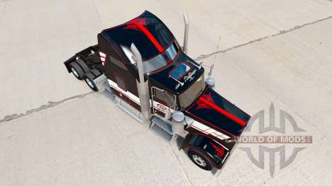 La piel en STL Linehaul Kenworth W900 tractor para American Truck Simulator