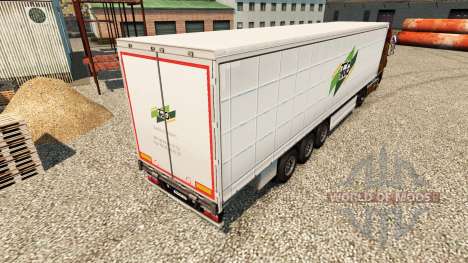 La piel Tmg Loudeac en semi para Euro Truck Simulator 2