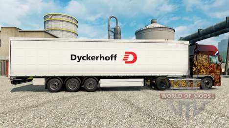 Dyckerhoff skin for trailers para Euro Truck Simulator 2