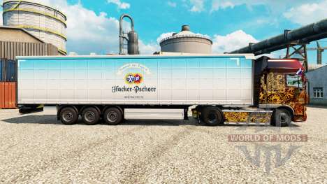 Skin Hacker-Pschorr on semi para Euro Truck Simulator 2