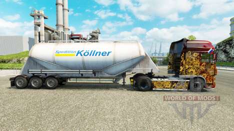 La piel Spedition Kollner cemento semi-remolque para Euro Truck Simulator 2