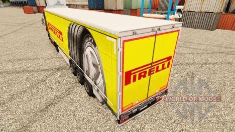 Pirelli piel para remolques para Euro Truck Simulator 2