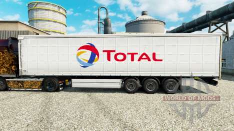 La piel Total en semi para Euro Truck Simulator 2
