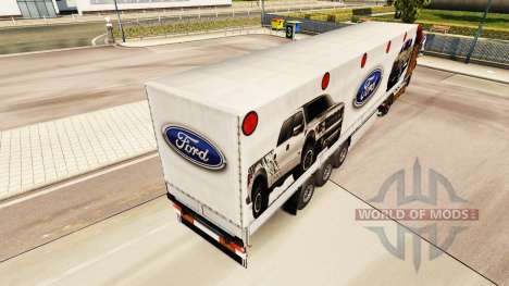 La piel Ford semi para Euro Truck Simulator 2