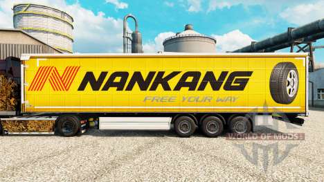 Nankang de la piel para remolques para Euro Truck Simulator 2