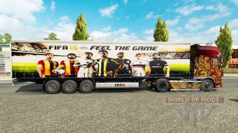La piel FIFA15 v1.1 para remolques para Euro Truck Simulator 2