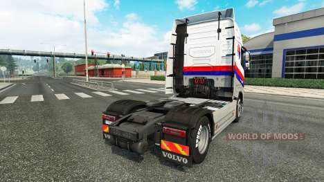 Malasian Airlines piel para camiones Volvo para Euro Truck Simulator 2