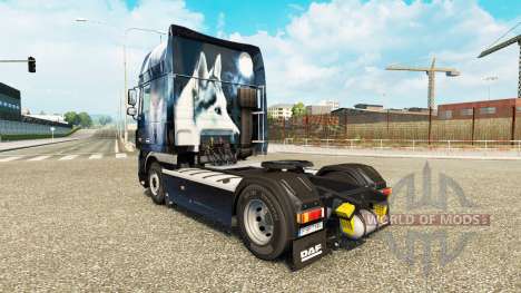 Lobo de la piel para DAF camión para Euro Truck Simulator 2