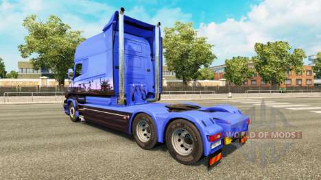 Euro Trans de la piel para Scania camión T para Euro Truck Simulator 2