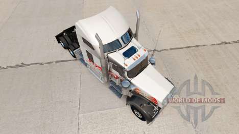 La piel del Toro en el camión Kenworth W900 para American Truck Simulator