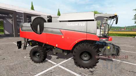 Yo Rostselmash 760 Tora rojo para Farming Simulator 2017
