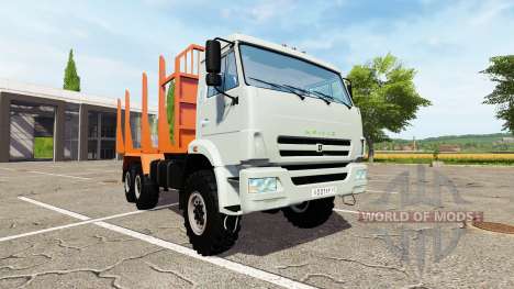 KAMAZ-43118-24 de camiones para Farming Simulator 2017