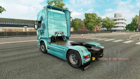 Cráneo de la piel para camión Scania para Euro Truck Simulator 2