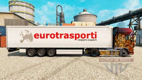 La piel de Transporte para la Euro semi para Euro Truck Simulator 2