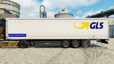 La piel GLS para remolques para Euro Truck Simulator 2