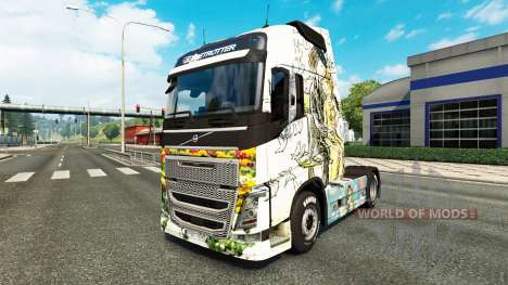 Peynet de la piel para camiones Volvo para Euro Truck Simulator 2