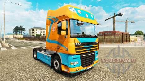 Pezzaioli Cerdos de la piel para DAF camión para Euro Truck Simulator 2