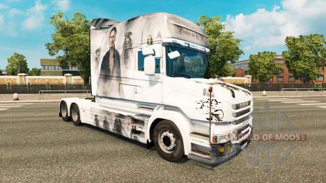 Los piratas de la piel para camión Scania T para Euro Truck Simulator 2