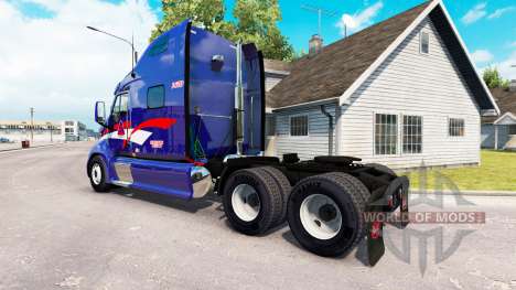 La Piel De B. T. Inc. el tractor Peterbilt 387 para American Truck Simulator