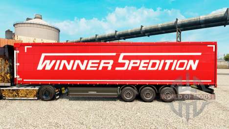 Ganador Spedition de la piel para remolques para Euro Truck Simulator 2