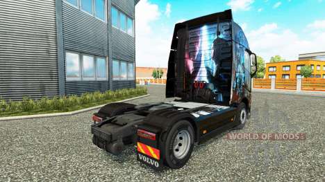 La piel de los Momentos Mágicos de Volvo trucks para Euro Truck Simulator 2