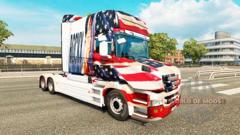 Rocky estados UNIDOS de la piel para camión Scan para Euro Truck Simulator 2