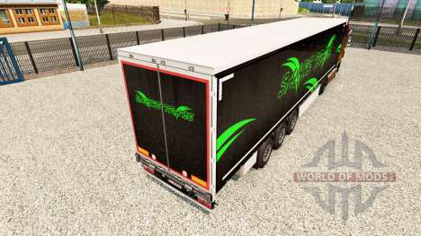 La piel Sachs Trans en una cortina semi-remolque para Euro Truck Simulator 2