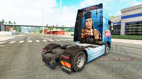 Harnés de la piel para camiones Volvo para Euro Truck Simulator 2