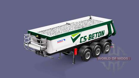 Semi-remolque tipper Schmitz Cargobull CS-HORMIG para Euro Truck Simulator 2