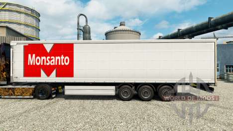 La piel de Monsanto Roundup para remolques para Euro Truck Simulator 2