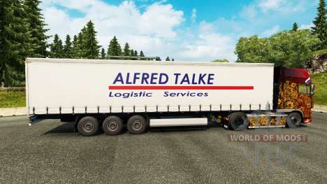 La piel Alfred Talke para remolques para Euro Truck Simulator 2