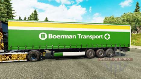 La piel Boerman de Transporte en semi-remolques para Euro Truck Simulator 2