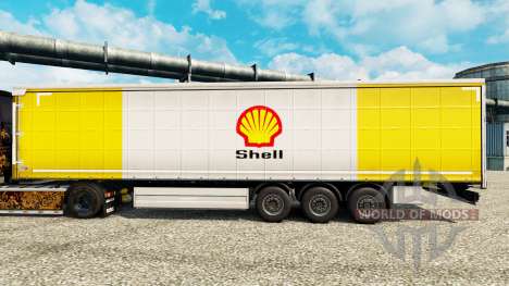 La piel de la Royal Dutch Shell en semi para Euro Truck Simulator 2
