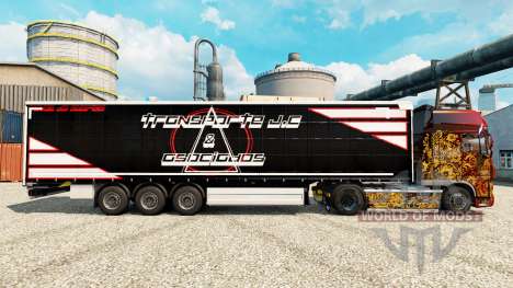 La piel de Transporte J. C & Asociados para remo para Euro Truck Simulator 2