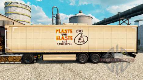 La piel Plaste und Elaste para remolques para Euro Truck Simulator 2