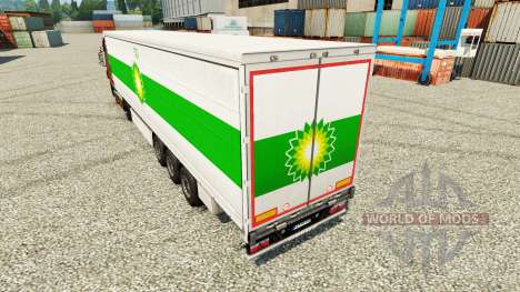 La piel de BP en semi para Euro Truck Simulator 2