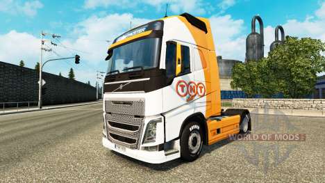 TNT piel para camiones Volvo para Euro Truck Simulator 2