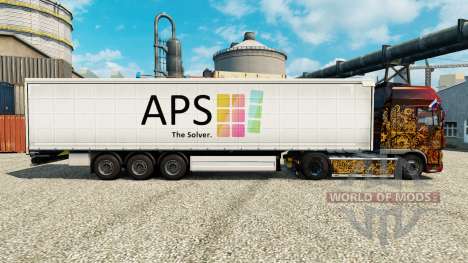 La piel de APS para remolques para Euro Truck Simulator 2