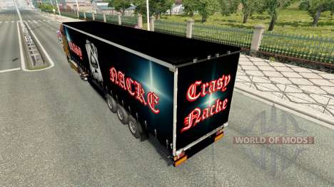La piel Crasy Trans Logística v2.0 para remolque para Euro Truck Simulator 2