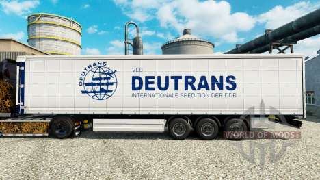 La piel es semi Deutrans para Euro Truck Simulator 2
