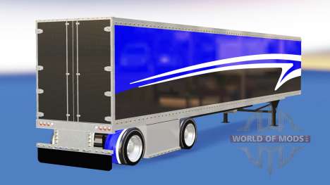 El semirremolque-el refrigerador para American Truck Simulator