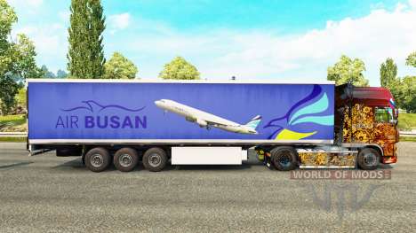 La piel del Aire de Busan para remolques para Euro Truck Simulator 2