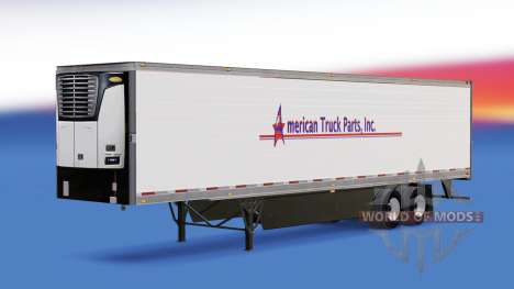 La Piel American Truck Parts Inc. en el trailer para American Truck Simulator