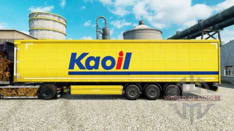 La piel Kaoil para remolques para Euro Truck Simulator 2
