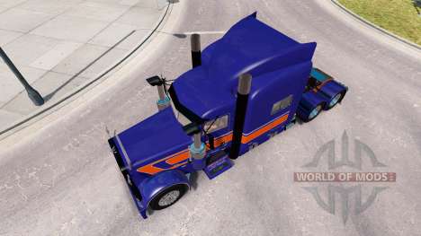 Rollin Transporte de la piel para el camión Pete para American Truck Simulator