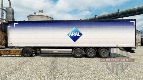 Aral piel para remolques para Euro Truck Simulator 2