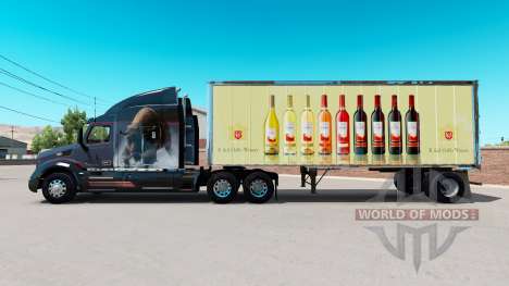 La piel de E. & J. Gallo Winery en pequeño remol para American Truck Simulator