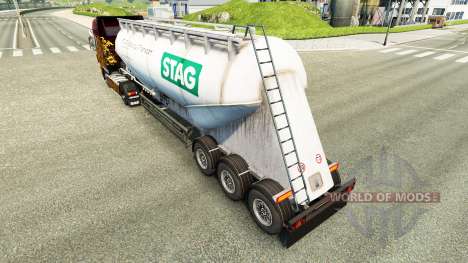 Piel de CIERVO de cemento semi-remolque para Euro Truck Simulator 2