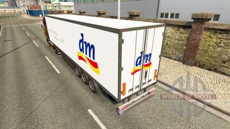 Semitrailer el refrigerador Schmitz DM Droguería para Euro Truck Simulator 2